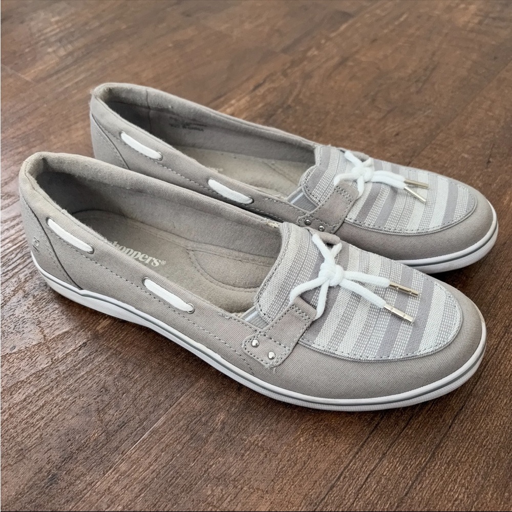 Grasshoppers Windham Striped Slip-on Shoes